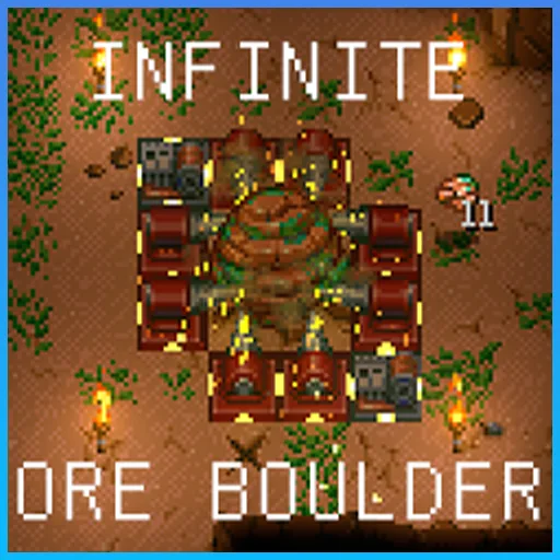 InfiniteOreBoulderUpdated Mod for Core Keeper